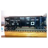 Berwind BWC train coal car on display Eureka coal