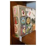 scrapbook of beer labels