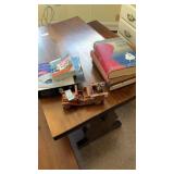 Wo are, books and answering machine