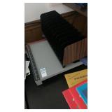 Paper cutter, file holder