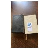 New Testament psalms, plastic bin of keys