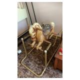 Old wonder horse spring riding horse