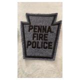 3 Pennsylvania fire police patches
