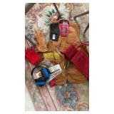 Hunting lot set, vest, 2 pars gloves , ear