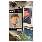 9 older life magazines from 1963 and 1964