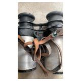 Old Busch 40mm binoculars with case