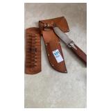 Union cutlery co knife with case and bullet