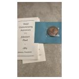 Medal Commemorating Johnstown flood coins (3) and