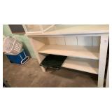 Wooden shelf unit 52 inches x 16 inches x 38