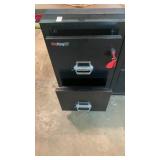 FireKing insulated records two drawer container