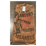 Planters Peanut 2 lb burlap bag