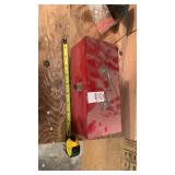 Small tool box with items