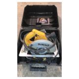 Dewalt circular saw in case