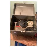 Metal box with sanding and buffing
