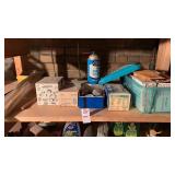 Shelf lot of electric hardware