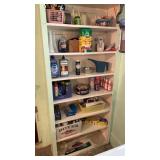 Shelf unit of various items