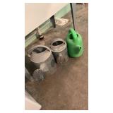 Three water cans