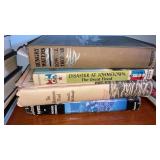 Stack of johnstown hardback books