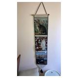 Tapestry cats bell pull wall decor