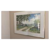 Original watercolor signed Lukovic