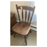 Wooden dining chair