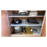 Kitchen Cupboard lot assorted cookware