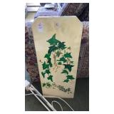 Original art of ivy on heavy board