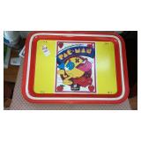 Vintage Pac Man bed tray