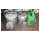 Lot of 3 watering cans