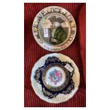 2antique plates "the Doctor" Royal Doulton &