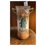 Royal Doulton Mr Micawber vase 8-1/2"