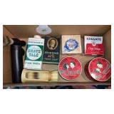 Lot of old shaving & hair advertising product