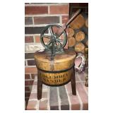 Antique salesman sample stenciled Columbia Washer