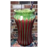 Unmarked Roseville ? Pottery Umbrella stand 21"