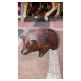 Mini cast iron pig