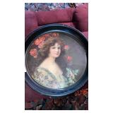 1913 American Art Works Rose Girl