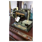 Small BW cast sewing machine