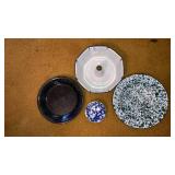 4pcs enameled granite ware