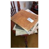 Stack of old books poetry & others