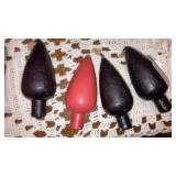 Lot of 4 wax candles sealers