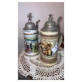 2 German  steins