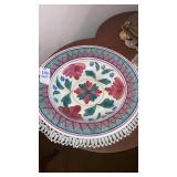 Belgium decorated bowl dish