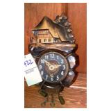 Miniature cuckoo clock 5" tall