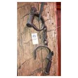 Antique handcuffs shackles