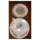 1915 & 1921 calendar plates Gately & Fitzgerald