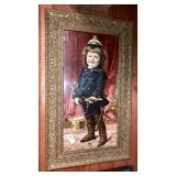 1891 Great American Tea Co antique print happy