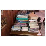 Big stack of cookbooks Galloping Gourmet crockpot