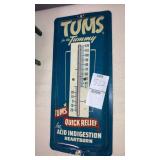Tums for the tummy advertising thermometer quick
