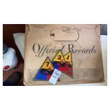 3military patches in empty war-navy department