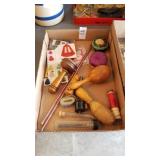 Box lot of misc sewing items